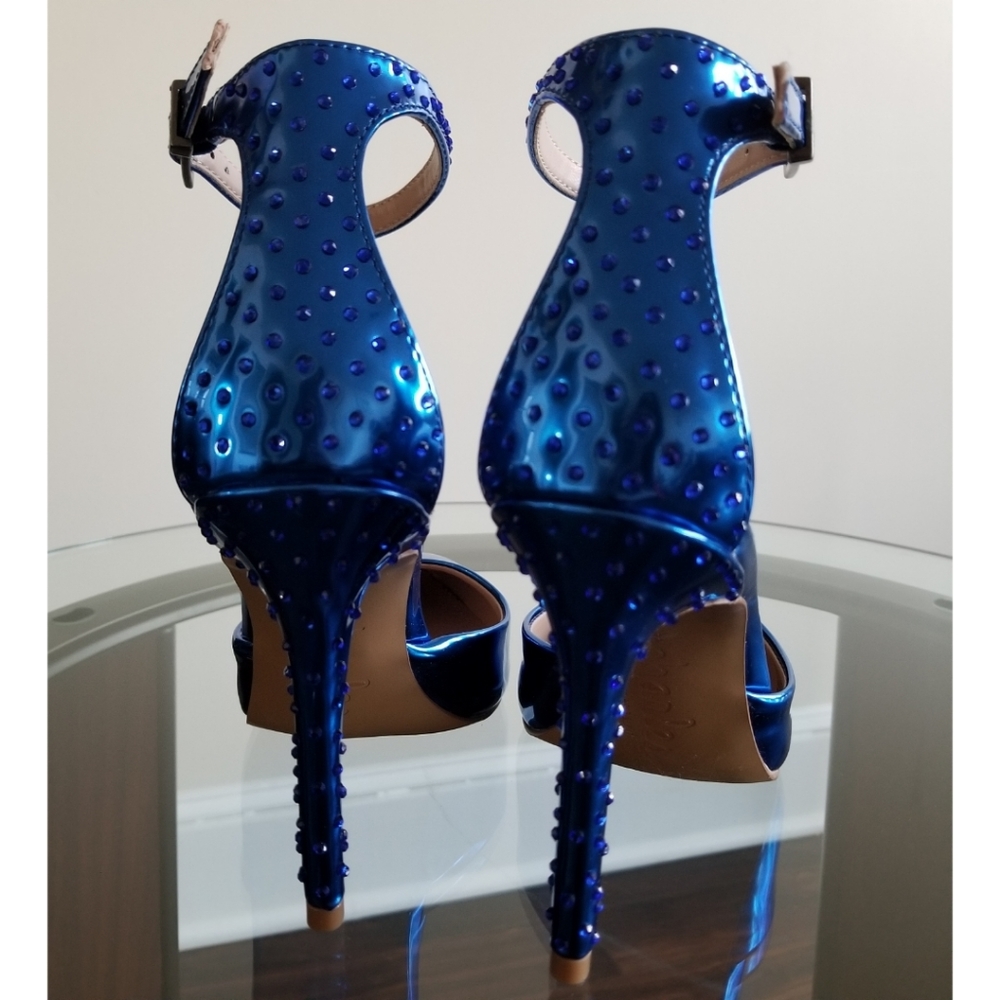 🆕️⬇️Charles by Charles David POISON Stiletto Ankle Strap Pump - Picture 9 of 16
